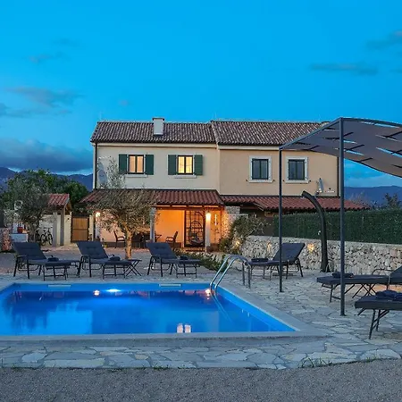 Otok Krk Niko Pet Friendly 200 M From Hidden Sandy Pets For Free Vila Rudine (Dobrinj)